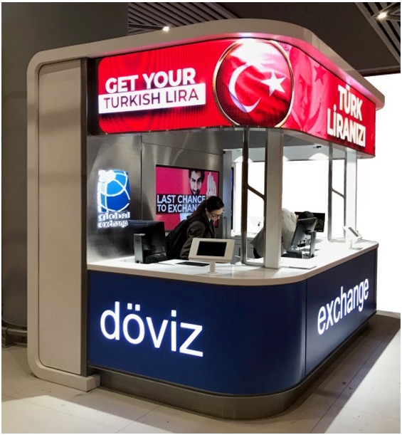 Digitale Kursanzeige