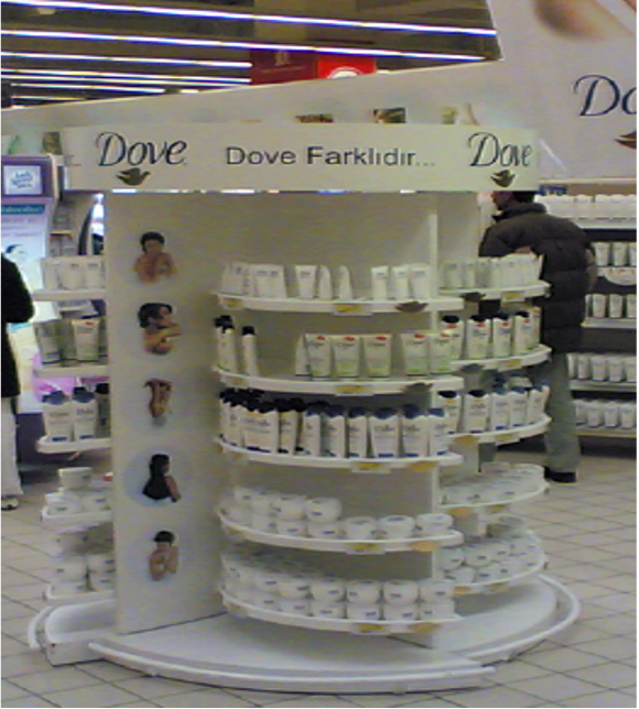 Organizador de estantes comerciales