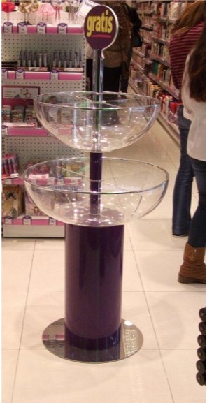 Sistema de exposición comercial modular