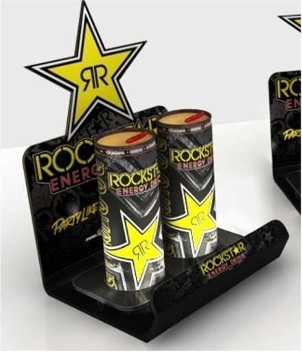 Unidad de merchandising de bebidas comercial