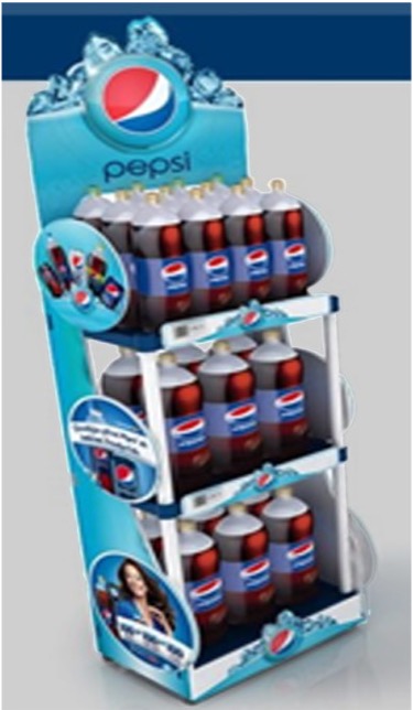 Unidad promocional de pie