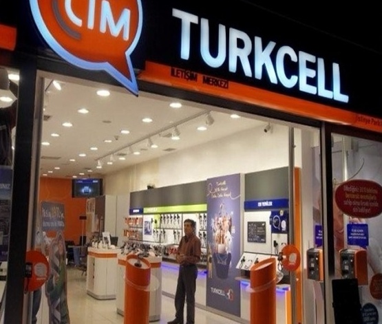 Interior de tienda Turkcell