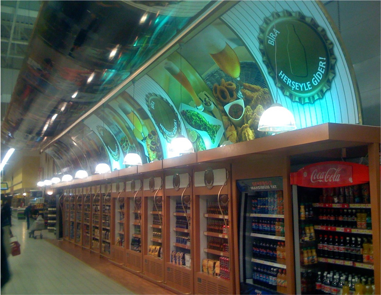 Efes Pilsen Point-of-Sale-Display